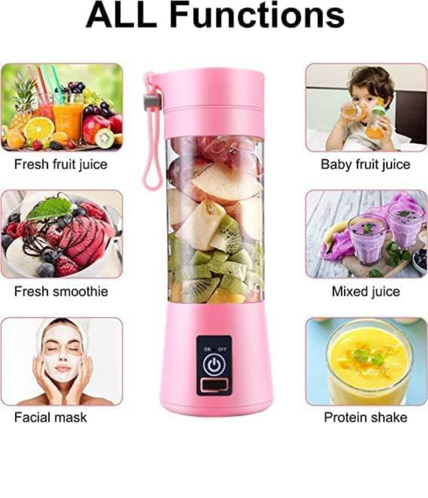 Portable 6 blade electric Juicer