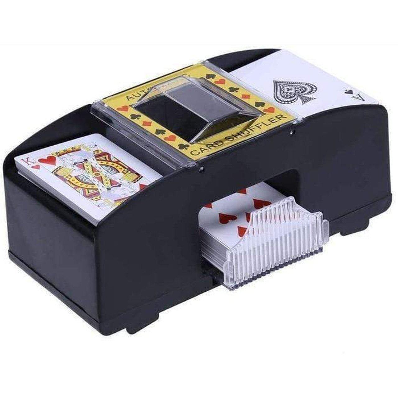 Automatic card shuffler machine