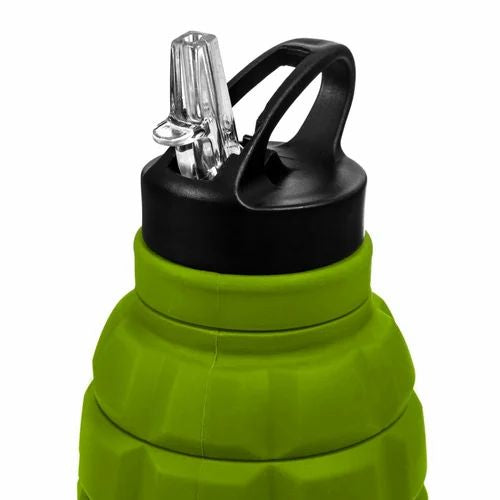 Silapse Collapsible Grenade Water Bottle - (20oz)
Made With BPA-Free FDA Approved Food Grade