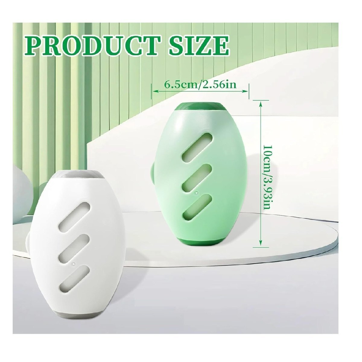 Egg shape reusable lint roller