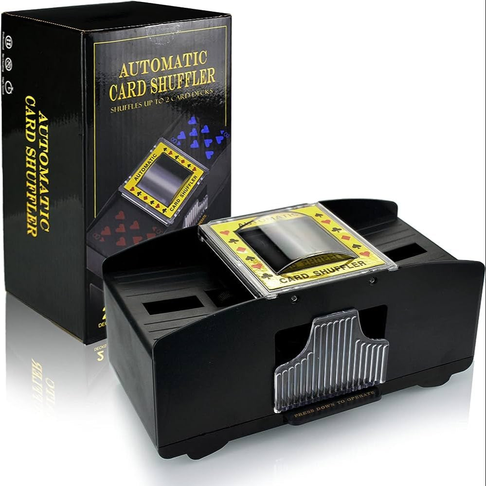 Automatic card shuffler machine