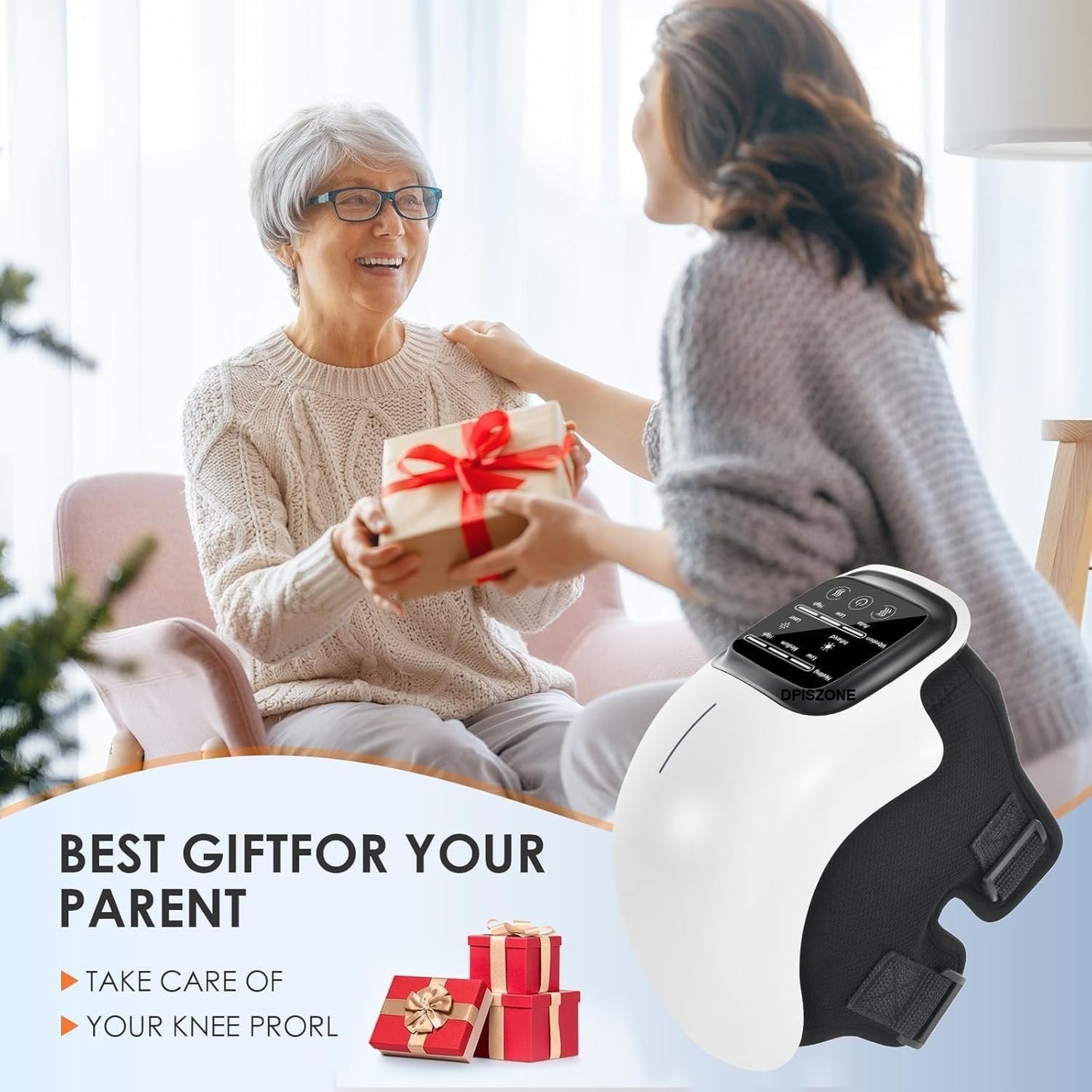 Cordless knee massager for joint pain shoulder elbow Physiotherapy Arthritis